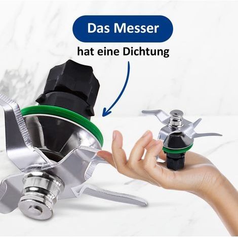 Messer für Thermomix TM5, Klinge für Thermomix Vorwerk TM5 Küchenmaschine, Ersatzteil und Zubehör für Küchenmaschinen (1/4)