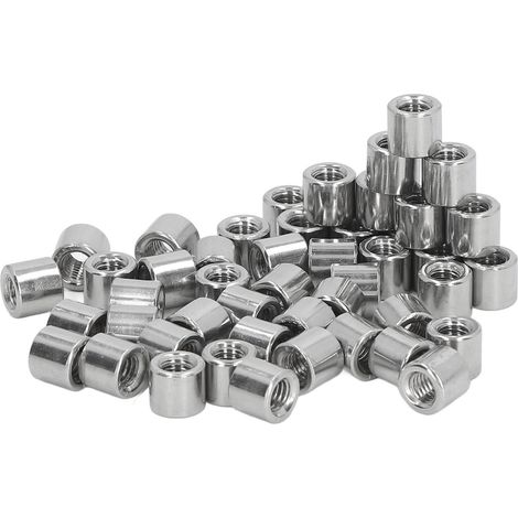 Kit d'écrous de raccordement cylindriques à filetage interne M61.0-10-L9mm (50 pièces) (1/5)