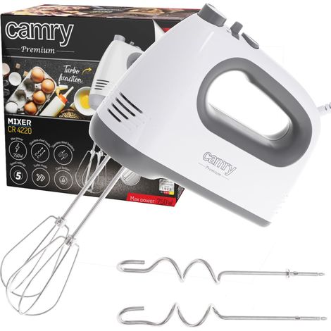 Adler Camry CR 4220w Batteur Main Blanc 300W (1/5)