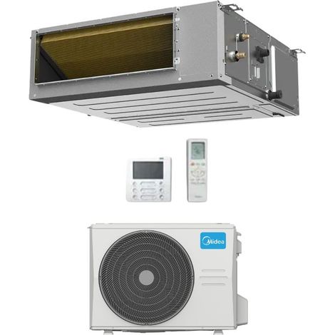 Midea Climatizzatore Monosplit Canalizzato A7 48000 Btu Trifase MTJ-48HWFNX(GA) + MOX630U-48HFN8-R(GA) Inverter R32 WiFi Opt A++