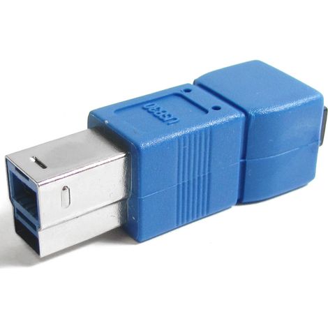 BeMatik - Adaptateur USB USB 3,0 à 2,0 (B mâle à MiniUSB Mâle B 5 Pins) (1/2)