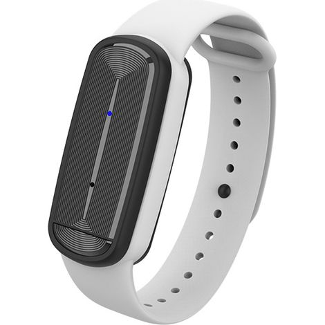 Bracelet anti-moustiques ultrasonique rechargeable par USB, répulsif intelligent pour le camping, les activités de plein air et les terrains de football. (1/5)