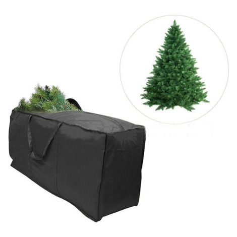 Sac de Rangement Pour Sapin de Noël - Housse pour Sapin de Noël Avec Fermetures Éclair convient jusqu'à 173 cm - Idéal pour l'arbre de Noël Artificiel et la Décoration 1737651CM (1/5)
