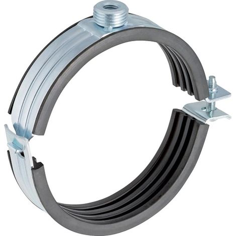 Geberit Silent db20 Rohrschelle gedämmt, mit Gewindemuffe M10, G 1/2", di 56mm, G 1/2" (1/5)