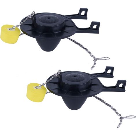 2. Remplacez le déflecteur de toilette de 6,6 cm (2,6 pouces), déflecteur universel, chaînette avec flotteur, soupape de chasse d'eau, économie d'eau, haute performance (1/4)