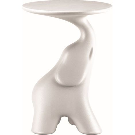 QEEBOO Tavolino Elefante Pako Bianco