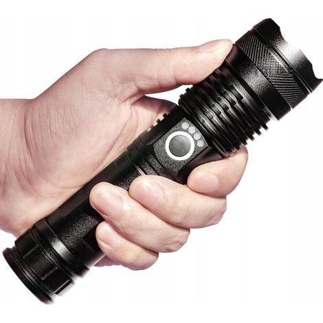 Lampe torche militaire puissante T-6 L-19 Sauvetage tactique (1/5)