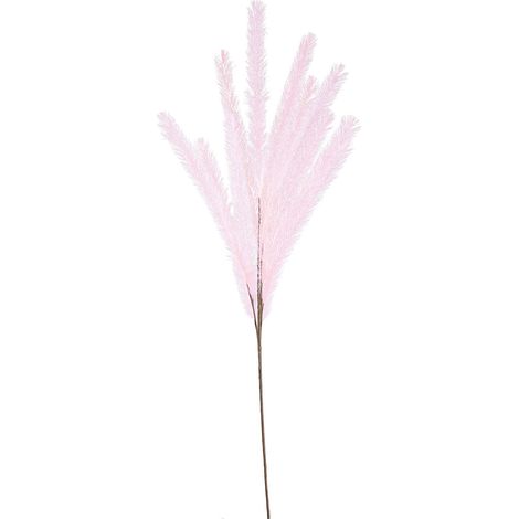 Ramo decorativo "Pavone" color Rosa Ø 10 x h 90 cm (1/2)
