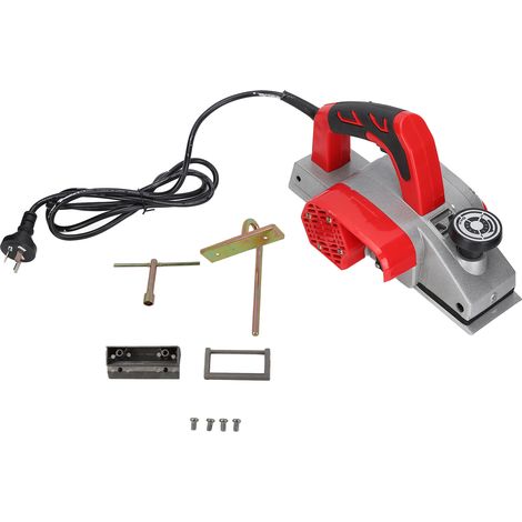 Rabot électrique à bois 1000W 16000 tr/min, kit de rabotage avec réglage de profondeur et interrupteur autobloquant, prise AU 220V (1/5)