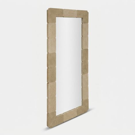 Espejo de pared rectangular efecto piedra 70x160 Natural Style (1/5)