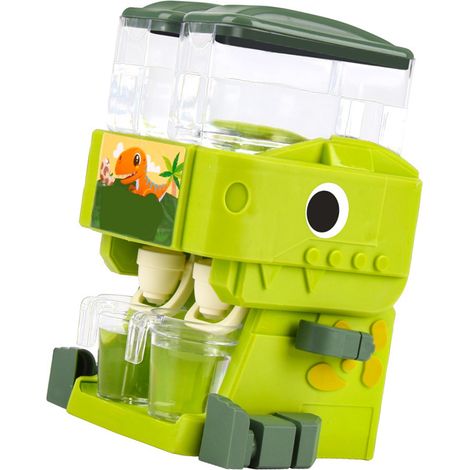 Kleiner Wasserspender in Dinosaurierform, sicheres und niedliches Trinkbrunnen-Spielzeug für Kinder, grün (1/5)