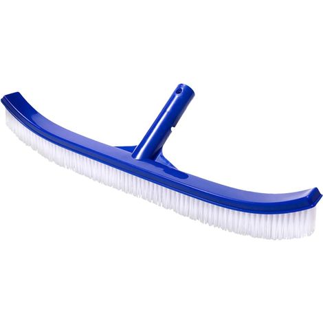 Spazzola per piscina, spazzola per la pulizia della piscina, spazzola per la pulizia della piscina con colla forte da 18 pollici, detergente leggero multiuso, setole dense, manutenzione efficace della (1/5)