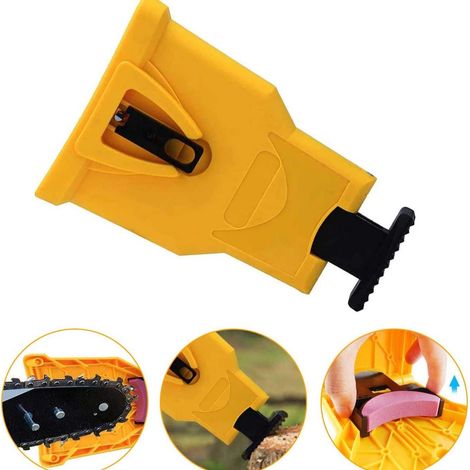 Affûteuse Chaîne Tronçonneuse pour Jardin Outil Affûtage Rapide Durable Facile Utilisation (1/5)