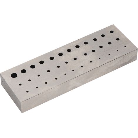 Outil de perçage et de poinçonnage pour plaques en acier à 36 trous, accessoire de réparation de montres (1/5)