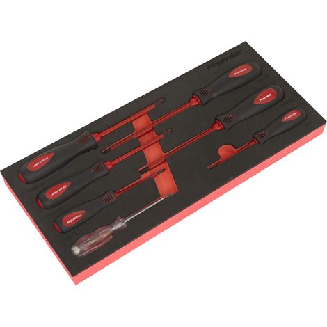 Sealey Screwdriver Set 7pc VDE Approved TBTE04 (1/5)