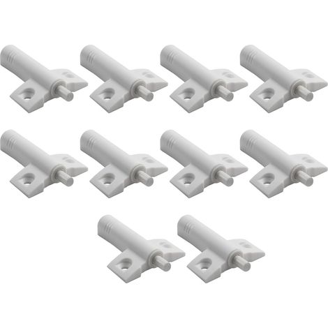 Lot de 10 amortisseurs porte placard, fermeture douce et silencieuse (1/5)