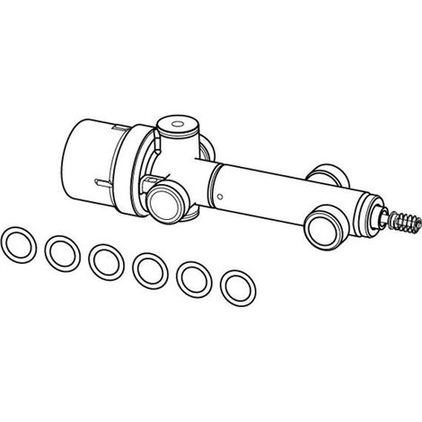 Uponor Combi Port Gen Regolatore PM DW 3-way ghiera 3/4", 1116234