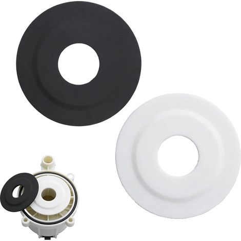 Lot de 2 Joints de Valve de Chasse d’Eau en Silicone pour Skipper 45 et Storm 33A - Ø72mm, Faciles à Installer, Étanches et Durables pour une Performance Optimale de Réservoir WC et Économie d’E (1/5)