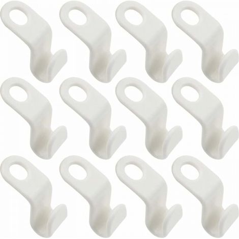 Crochets pour Cintres Crochet de Connexion de Cintre pour Penderie Économie D'espace 30 pièces Plastique (1/5)