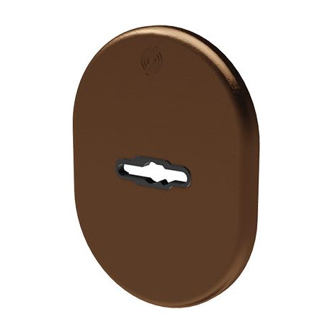 MOSTRINA PORTA BLINDATA 4301 SECUREMME - DM ALLUMINIO BRONZATO MM 82X62- 5 pezzi