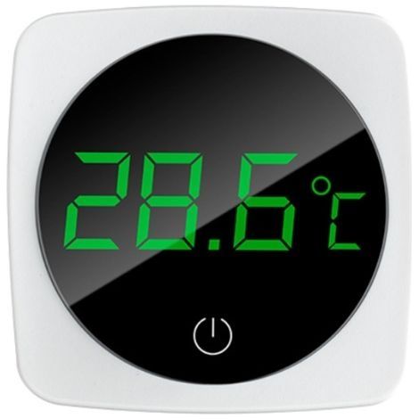 Thermomètre auto-adhésif LCD numérique pour Aquarium, grand écran, moniteur de température pour Terrarium 0-60 ℃ (1/4)