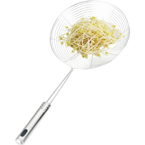 Louche à écumoire en acier inoxydable Gadgets de cuisine suspendre (1/5)