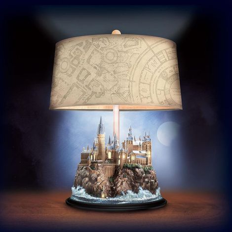 Castle Resin Table Lamp Home Bedroom Decoration Birthday Gift (1/3)