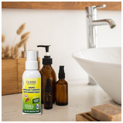 Répulsif Citronnelle Corps 100 mL – Protection Naturelle (1/5)