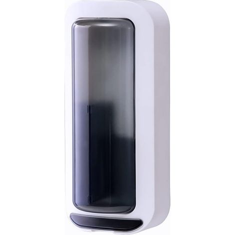 Boîte, de rangement murale pour porte-baguettes, boîte de drainage pour baguettes, récipient de stockage de fourchette à couteau à pailles (1/5)