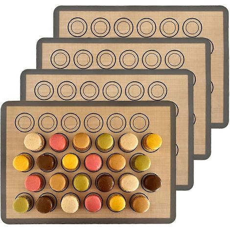 Macaron-Backmatten, 4er-Pack für perfekte Macarons & zum Backen (1/5)