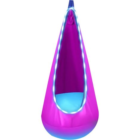 Siège Suspensif Pour Enfants - Hammock À LED Avec Coussin Gonflable - Usage Intérieur Et Extérieur - Charge Maximale 45 Kg - 1 Pièce (1/5)