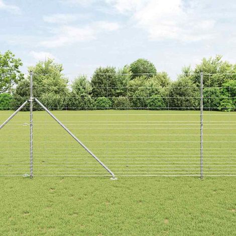 Valla de alambre soldado con picos 25 x 1,5 m (A x H)