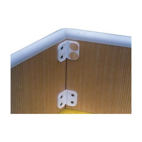 Lochblende Systemcach 715 PRUNIER - Ø15 mm - Weiß - Packung 500 - SKBB715