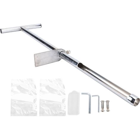 Outil de plantation Dibble Bar avec pédale, bêche à poignée en T en acier inoxydable pour creuser, transplanter et jardiner (1/5)