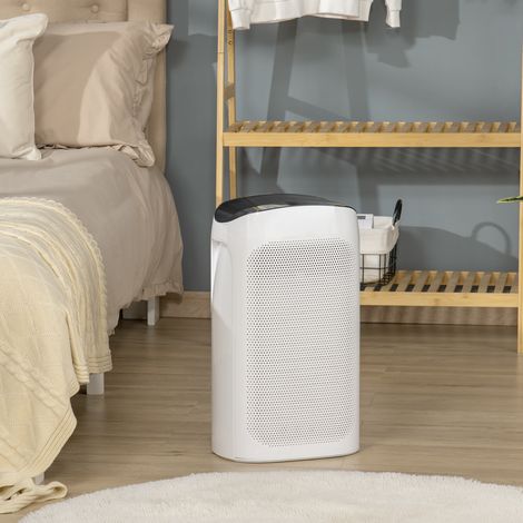 Anti-pollens et odeurs - Purificateur d’air avec filtre HEPA triple couche, CADR 210m³/h, 3 vitesses, surface 25-35m³