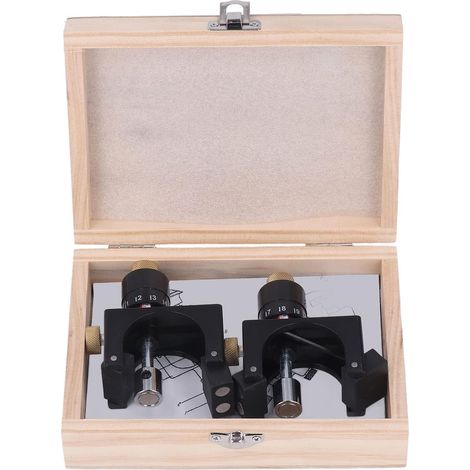 Planer Knife Adjustment Jig, Effective Magnetic Gauge Adjustment Tool Set for Carpenters 2 Pieces (1/5)