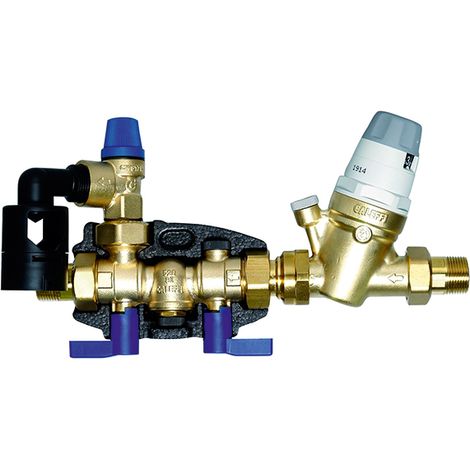 Caleffi DE5281 SICAL® avec régulateur de pression, 10 bar 3/4"