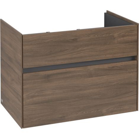 Villeroy & Boch Collaro Meuble sous-lavabo, 2 tiroirs, lavabo au