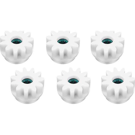 Lot de 6 pièces de rechange pour balai à franges rotatif, roulement d'embrayage et engrenage de rechange pour balai à franges rotatif Vileda et autres. (1/5)