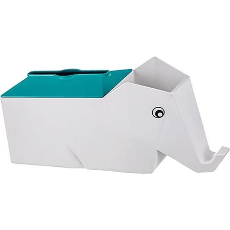 Boîte en papier maison salon table basse restaurant créatif mignon simple multi-fonctionnel boîte de rangement vert (1/2)