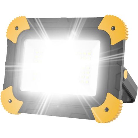 Projecteur Rechargeable Lampe d'Extérieur Imperméable Lampes LED pour Tente (1/5)