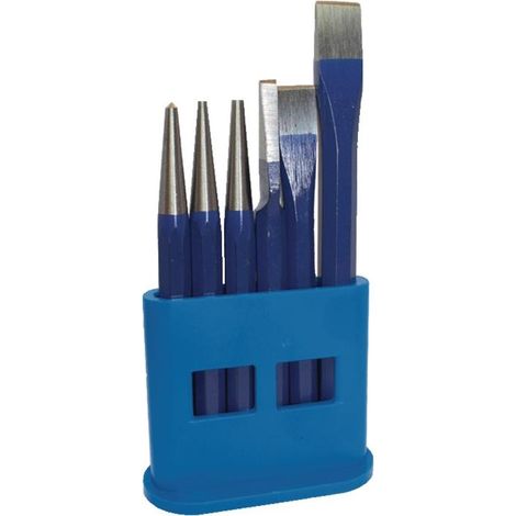 TECWERK Werkzeugsatz Inh.6tlg.CrV-Stahl lack.Ku.-Halter TECWERK (1/2)