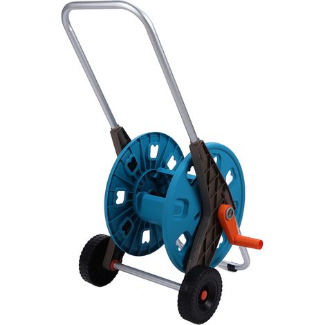 G1/2 Gartenschlauchwagen mit 2 Rädern, Gartenschlauchhalterung, Bewässerungswagen, fasst 60 m Schlauch (1/5)