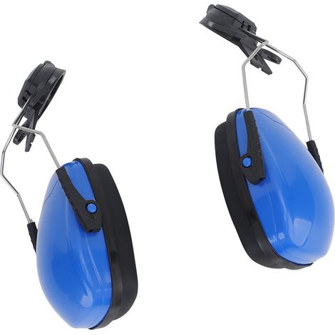 Gehörschutzhelm mit Lärmreduzierung, Gehörschutz, schallabsorbierender Gehörschutz für die Holzbearbeitung, blau (1/5)