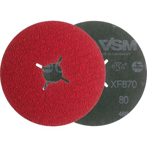 Fiberschleifscheibe Keramik 125mm K120 VSM (1/2)