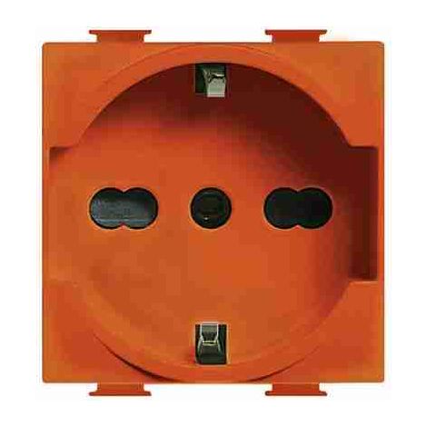 Enchufe modular BTIA5440X16A 10/16 A - 250 V CA 2P+T estándar alemán