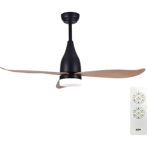 Ventilateur De Plafond 112Cm Dc 15W + Lumière 18W 2.190Lm 3.000K- 4000K-5.000K  Mod.Kattegat Edm (1/2)
