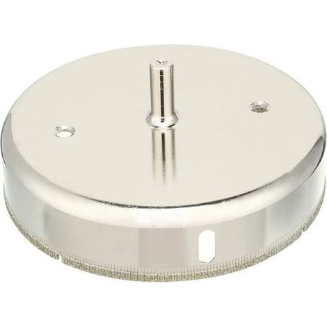 Sourcing map Foret Scie Cloche enduit de diamant de 130 mm Trépan pour verre porcelaine roche marbre carreaux céramique (1/4)