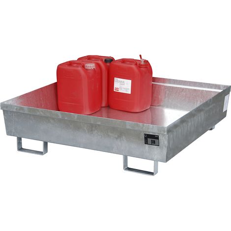 Bauer Südlohn Bac de récupération AO-4/A, galvanisé à chaud (1/4)