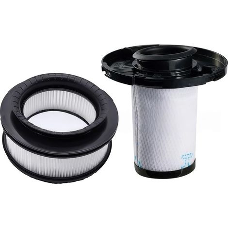 Cartouche filtrante pour aspirateur, compatible avec Rowenta X-Force Flex ZR009007 et ZR009008, set de cartouches filtrantes pour aspirateur sans sac (1/4)